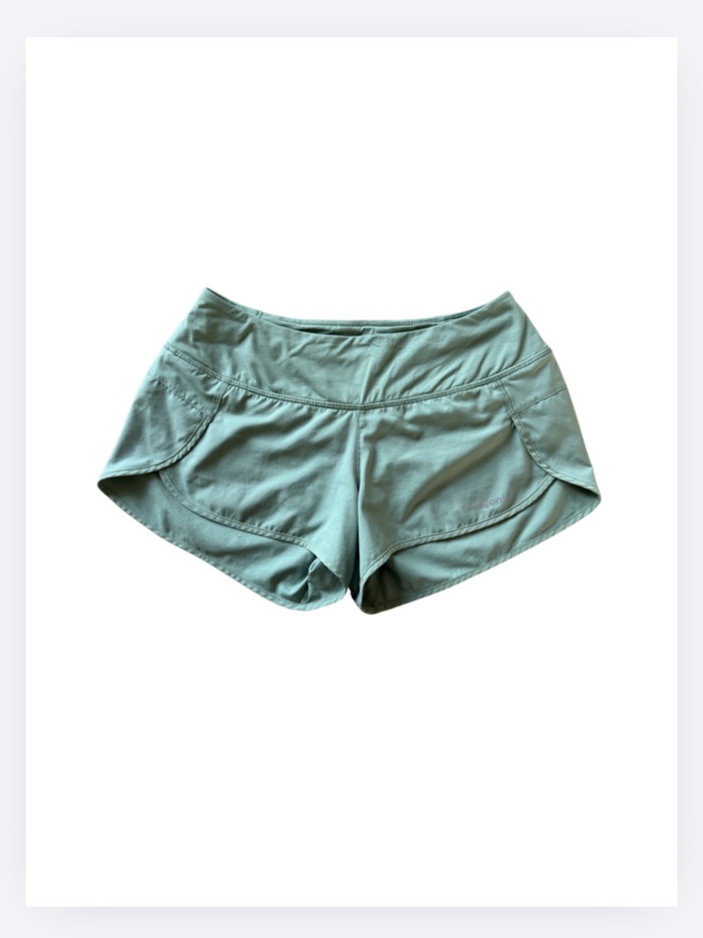 Patagonia Running Short - Sage Green Women's Athletic Shorts